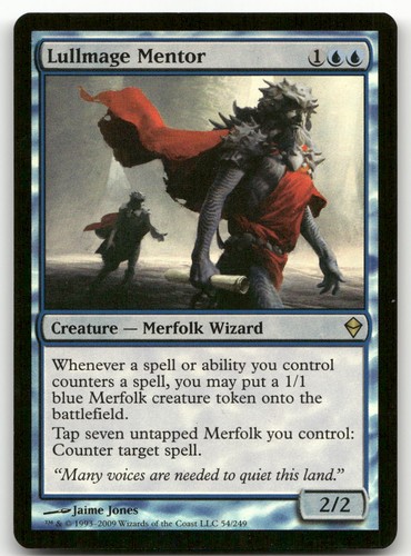 Lullmage mentor - #54, (foil)