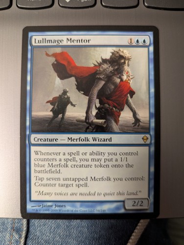 Lullmage mentor zendikar - mentor, mtg