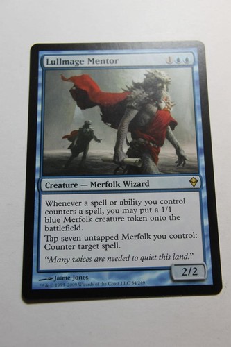 Mtg lullmage mentor - mtg,