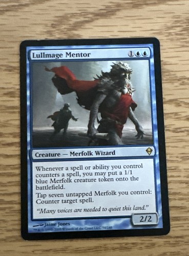 Lullmage mentor zendikar - mentor,
