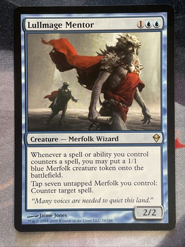 Lullmage mentor zendikar - mentor,