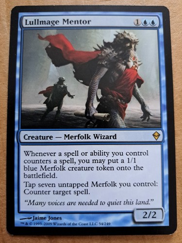 Mtg lullmage mentor - 1x,