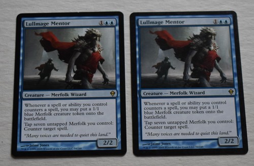 Mtg lotto lullmage - 2x, mentor