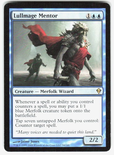 Lullmage mentor zendikar - lullmage,