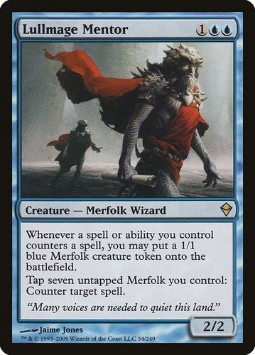 Mtg lullmage mentor - mtg,