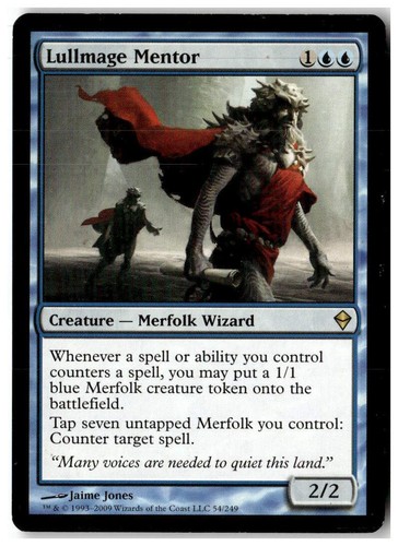 Mtg lullmage mentor zendikar - -,