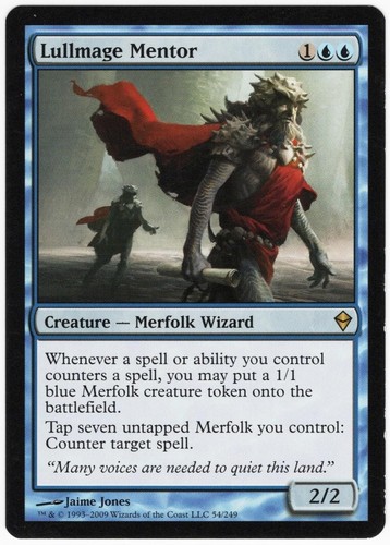 Lullmage mentor 2009 zendikar - mentor,
