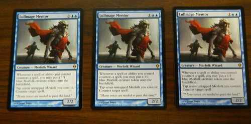 Mtg zendikar lullmage mentor - zendikar,