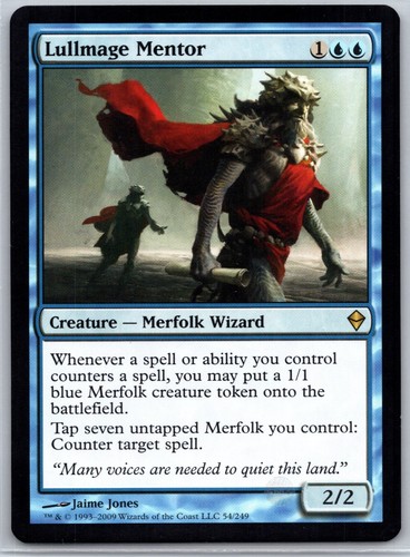 Lullmage mentor zendikar 54 - r,