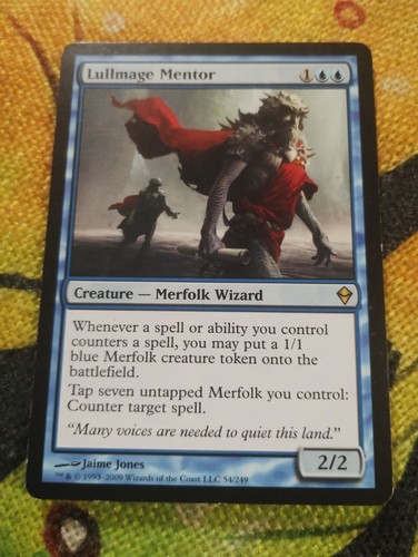 Lullmage mentor zendikar - lullmage,